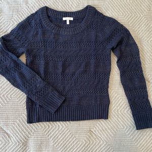 Sparkle Blue Knit sweater